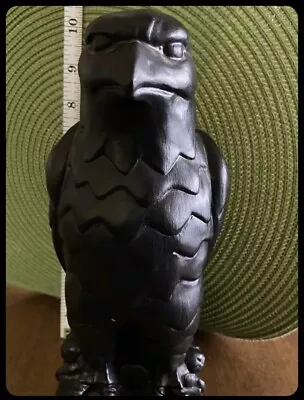 Vintage 10” Maltese Falcon Figurine Statue Chalk Ware Mid Century No Marks Prop • $105