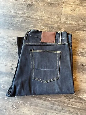 Gustin Jeans Raw Selvedge Button Fly Japanese Denim • $59