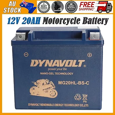 YTX20L-BS 12V 20Ah Battery For 250CC 300CC 350CC 400CC 450CC 500CC 600CC 800CC • $134.13