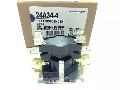 24A34-4 White Rogers Fan & Heat Sequencer Emerson Electric Mobile Home Furnace • $18