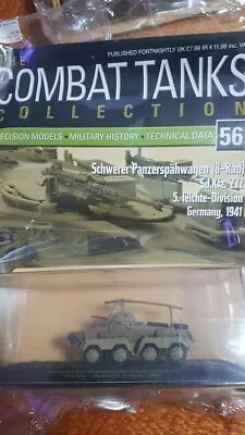 Schwerer Panzerspahwagen (8-Rad) Germany 1941 No 56 In Combat Tanks Collection • $20