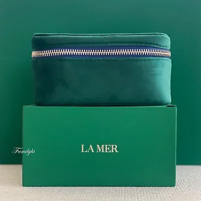 LA MER Emerald Velvet Makeup Case Storage Bag - Limited Edition • $39