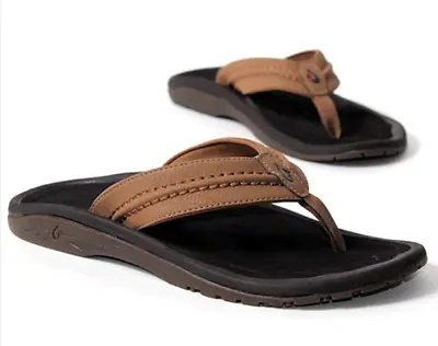 Men's Olukai Hokua Flip Flop Sandals Multiple Colors Men's US Sizes 7-15 NEW!!!! • $66.45