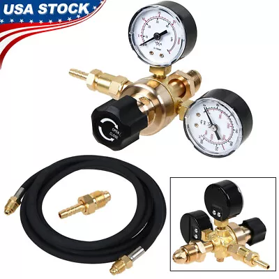 Argon CO2 Regulator Tig Mig Flow Meter Welding Welder Gauge CGA580 With 10' Hose • $40