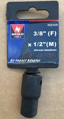Neiko 3/8”(F) To 1/2”(M) Air Impact Adapter  Ratchet  Wrench Reducer 30234A • $4.99