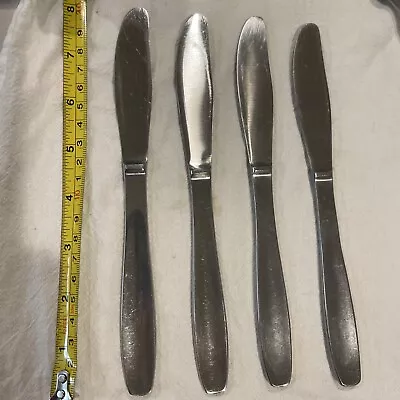 Mid Century Raadvad Denmark 'Permanent' Cutlery-4 Knives Used • $42