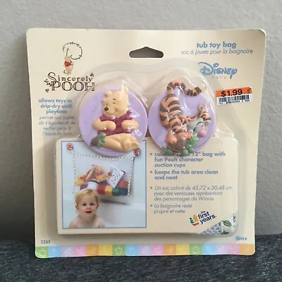 £22.56 • Buy Sincerely Pooh Tub Toy Bag 2002 Winnie The Pooh Disney Baby