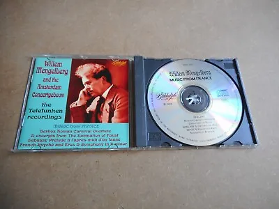DEBUSSY / BERLIOZ Orchestral Works MENGELBERG - 1994 BIDDULPH WHL 023 • $4.96