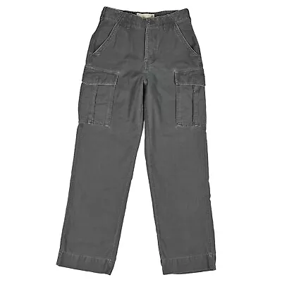 Vintage American Eagle Cargo Pants Mens 29 X  30 Gray Baggy Y2K Skater Grunge • $26.99