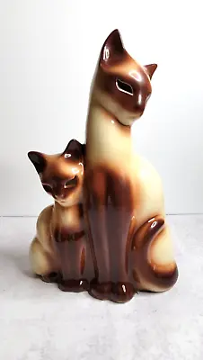 $87.50 • Buy Vintage Kron Siamese Cat Kitten TV Light Lamp Glowing Eyes Figurine