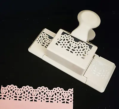 Martha Stewart Crafts EMBROIDERY Deep Edge Punch Lace Doily Paper Puncher • $29.95