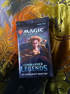 Commander Legends Draft Booster Pack Brand NEW MTG Magic The Gathering • $9