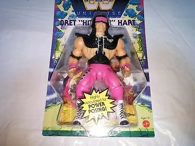 Masters Of The WWE Universe Bret Hit Man Hart Action Figure Mattel MOTU • $37.86