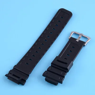 16mm Fit For DW-6900 G-shock Black Watch Band Strap DW-6900B DW-6600 W/ Pins Uts • $10.03