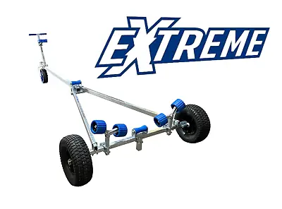 New Extreme Launching Trolley Launcher 3 All Terrain Wide Pneumatic Wheels • £611