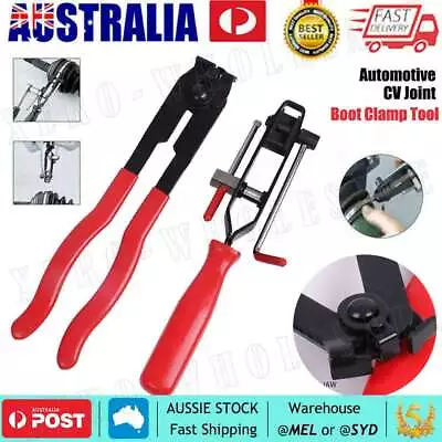 2PCs Car CV Joint Boot Clamp Banding Crimper Steel Automotive Tool Cutter Pliers • $15.99