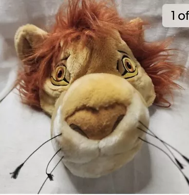 Vintage Lion King Mufasa Plush Disney World Hat • $20