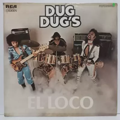 Los Dug Dug's El Loco Mexican Rock Lp Psych Garage Avandaro 1978 Silver Title • $75