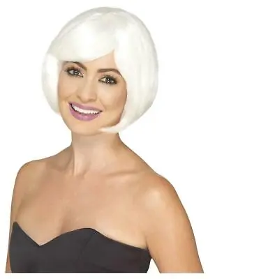 Variety Adult Ladies Babe Short Hair Bob Style Wigs Fancy Dress Party Accessory • £6.69