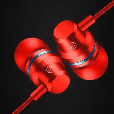 £2.98 • Buy Earphones Handsfree Stereo Sport Headphone Heavy Sound Super Bass In-ear+mic Uk