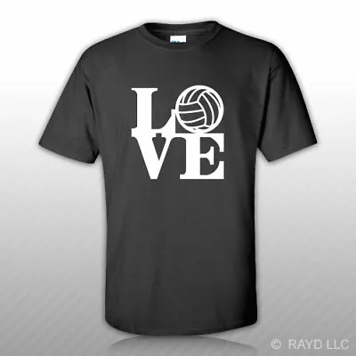 Love Volleyball T-Shirt Tee Shirt S M L XL 2XL 3XL Cotton Self Adhseive I Love • $14.99