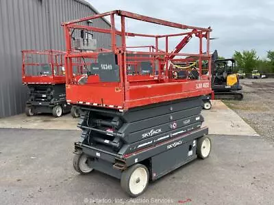 2018 Skyjack SJIII-4632 32' Electric Scissor Man Lift Aerial Platform Bidadoo • $3050