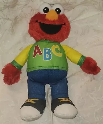 2018 Hasbro Sesame Street Talking ABC Elmo Plush Doll Singing Plush • $14.95