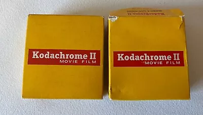 2 Packs Vintage Kodachrome II Movie Film Super 8 Cartridge 50Ft KA464 EXP 1974 • £19.28