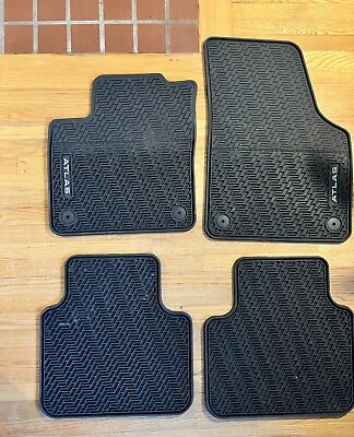 20-23 VW Volkswagen Atlas Sport Black Rubber All Season Floor Mats • $90