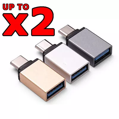 $1.75 • Buy USB 3.1 Type C Male To USB 3.0 A Female Converter USB-C Data Cable OTG Adapter