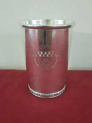 BWK Official Kentucky Derby Sterling Silver Frame House Gallery Mint Julep Cup  • $299.99