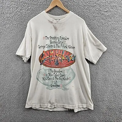 Vintage Lollapalooza 1994 Shirt Size XL Giant Single Stitch Smashing Pumpkins • $150