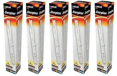 5 X Energizer 400w 500w Energy Saving 118mm Linear Tungsten Halogen R7s Bulbs • £7.57