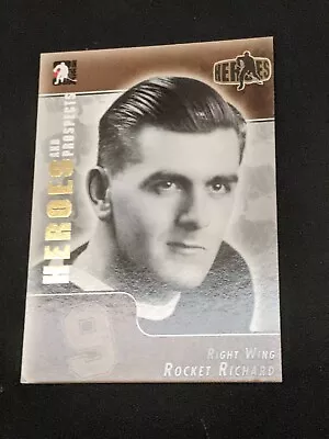 2004-05 ITG In The Game Heroes And Prospects MAURICE RICHARD #166 Rocket • $0.73