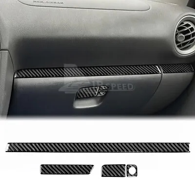 Carbon Fiber Front Dashboard Carbon Fiber Sticker For Subaru Impreza Sti 02-2004 • $24.99