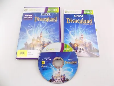 Mint Disc Xbox 360 Kinect Disneyland Adventures - Inc Manual - Free Postage • $9.52