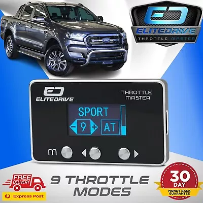 EliteDrive Throttle Controller For Ford Ranger 2015-2018 PX2 XL XLT XLS WILDTRAK • $219