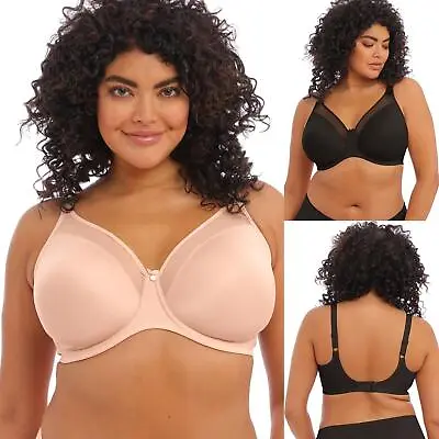 Elomi Smooth Bra Moulded Underwired 4301 Non-Padded Plus Size DD To J Cups • £33.95