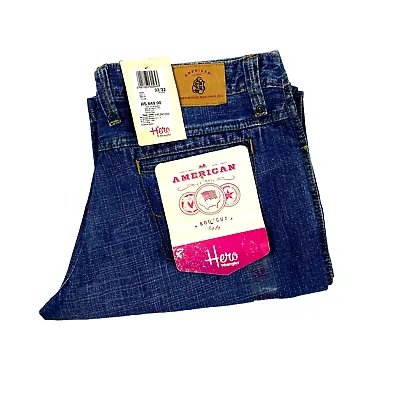 Hero By Wrangler Womens Jeans W32 L32 Blue Midstone Bootcut BNWT • $29