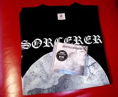 Sorcerer | In The Shadow Of Inverted Cross Cd+t-shirt | Doom Metal Cult Release • £25.65