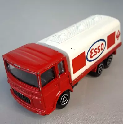 Majorette Saviem Esso Tanker Truck Red Made In France 1:100 • $24.93