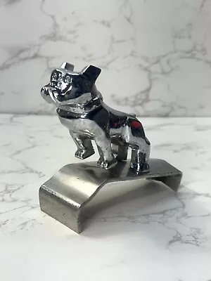 Vintage Chrome MACK Truck Bulldog Hood Ornament Metal Patent 87931 • $124.99