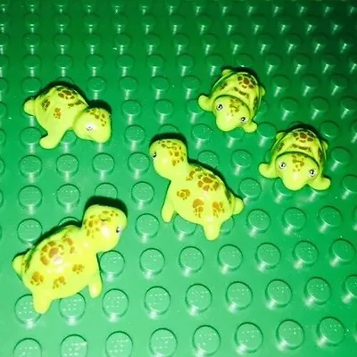 Lego 5 Pieces Friends Mini Figures Sea Animal Pet Lime Green Turtle • $9.85