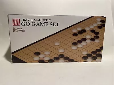 Go Game Set Yellow Mountain 11  Travel Magnetic Used In Very Good Condition. • $13.70