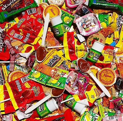 Mexican Candy Mix (50 Pieces ) Variety Of SPICY Candies • $18