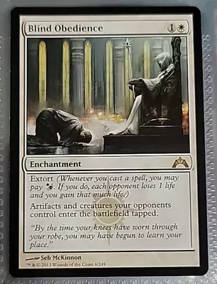 MTG Blind Obedience Gatecrash 6/249 Regular Rare • $3.99