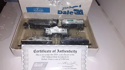 Dale Earnhardt Jr #8 Revell 7 Piece Train Set 1997- H O Scale 1:64 - New • $35