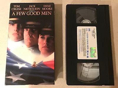 A Few Good Men (VHS 1993) Tom Cruise Jack Nicholson Demi Moore • $3.19