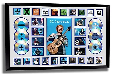 Ed Sheeran 2018 Divide Tour Signed Limited Edition Framed Memorabilia • $220