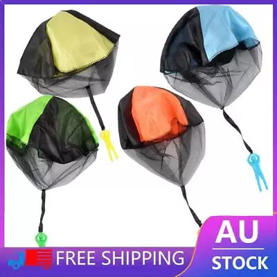 Hand Throwing Kids Mini Play Parachute Toy Man Model Outdoor Sports Toys • $8.69